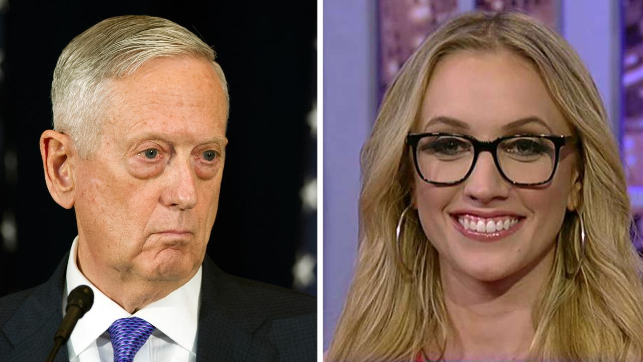 Kat Timpf spends the day speaking only in Mattis quotes