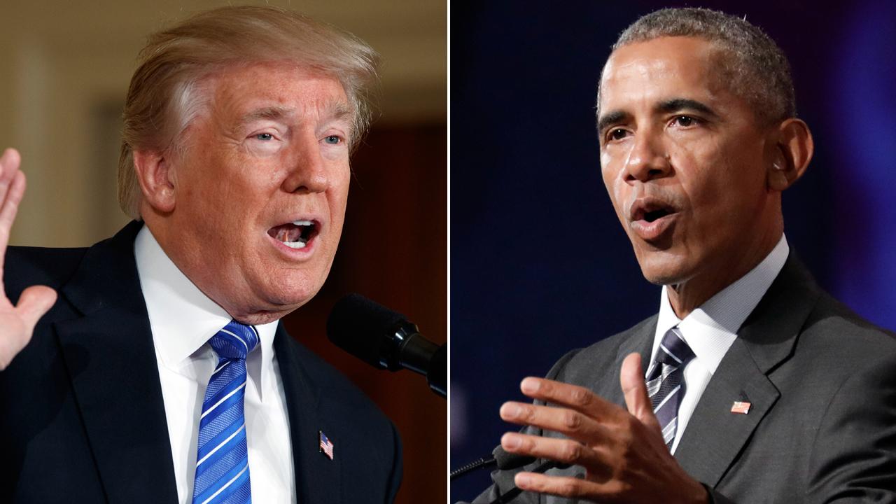 Trump slams Obama's handling of Russia election interference