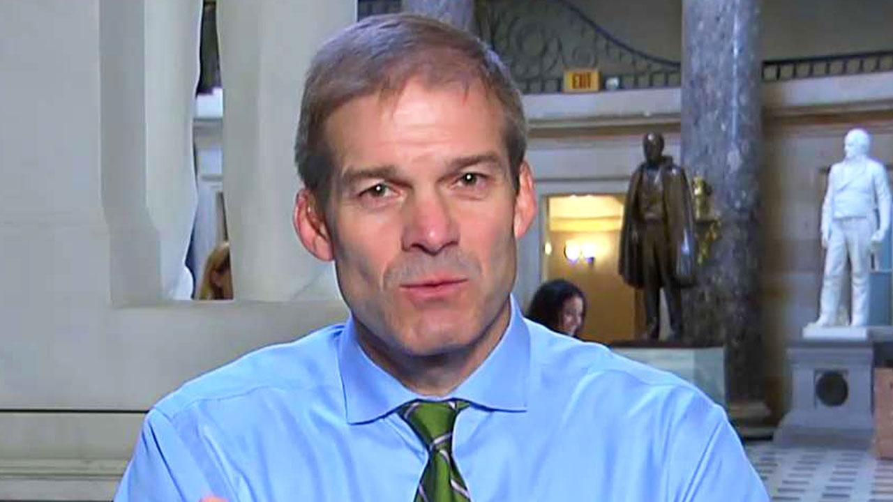 Rep. Jim Jordan: Should have hearings on Lynch and Comey
