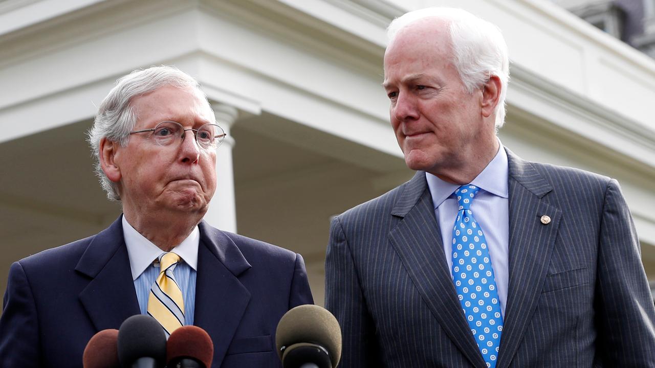Senate Republicans scramble to rework the health bill