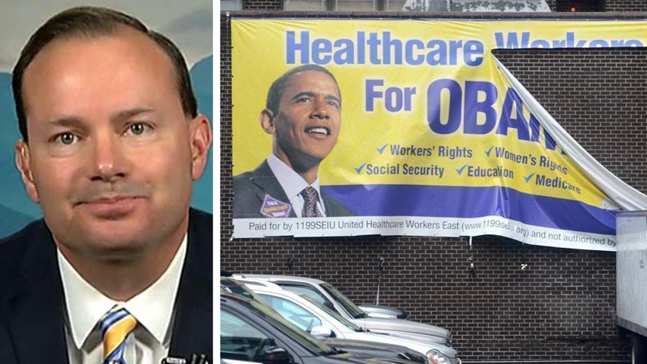 Sen. Mike Lee on the push to repeal ObamaCare