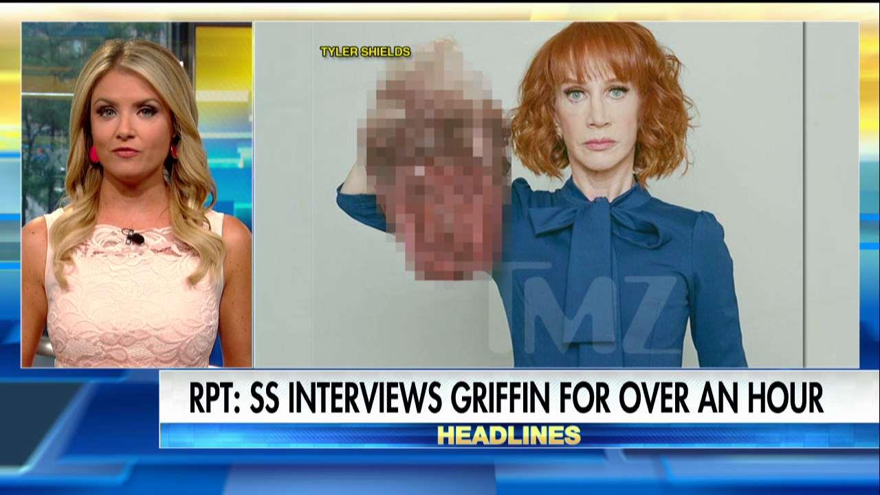 Kathy Griffin questioned by Secret Service