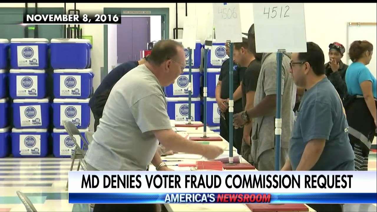 Maryland AG rejects voter fraud request