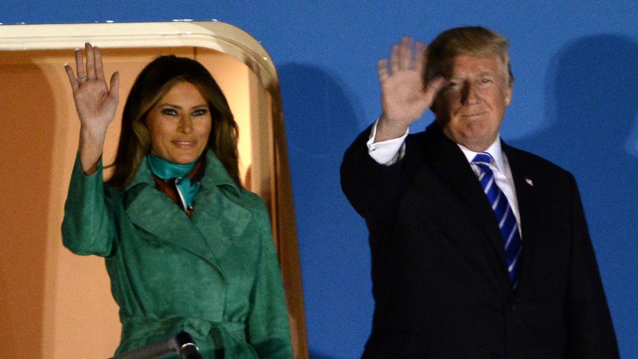 President Trump arrives in Poland ahead of G20 summit
