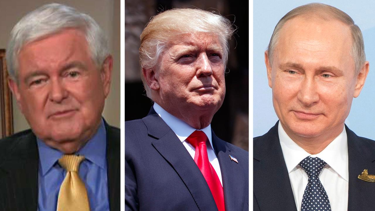 Gingrich on Putin meeting: Trump has to communicate power