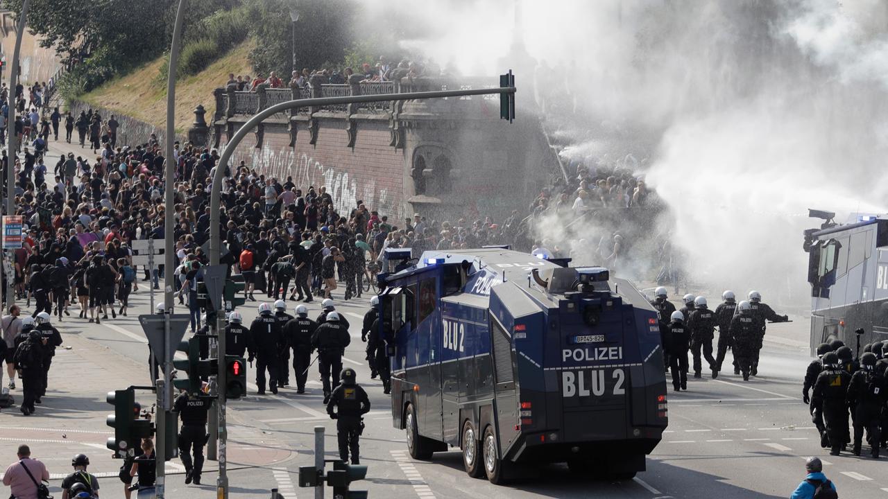 Violent protests break out for second day at G-20 summit