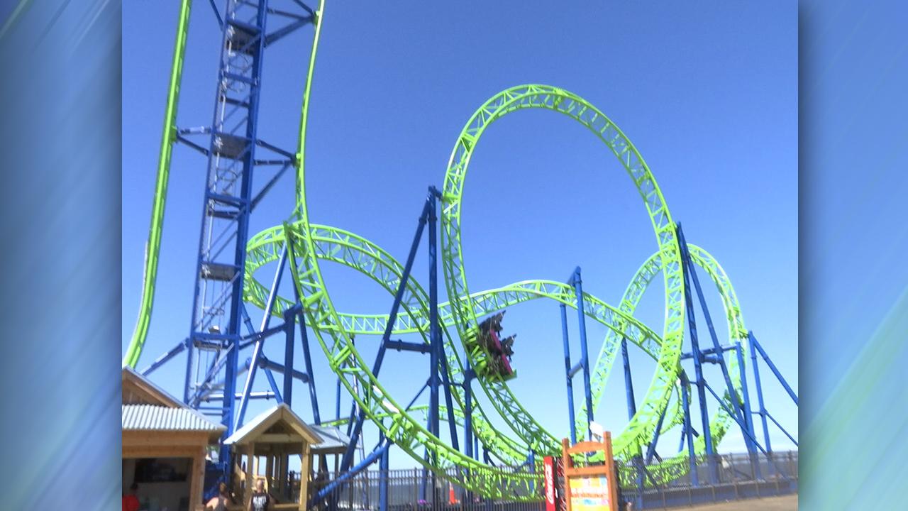 Jersey shore town sees first new roller coaster since Sandy