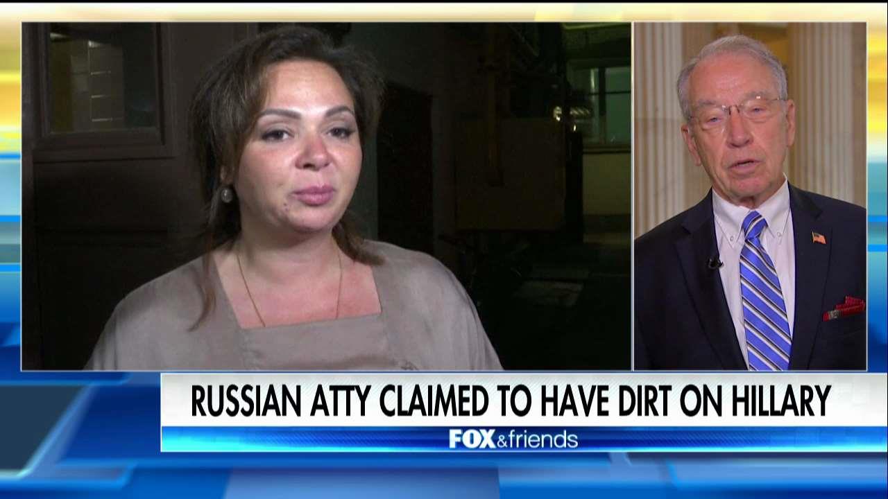 Grassley: why was Russian lawyer in the country?