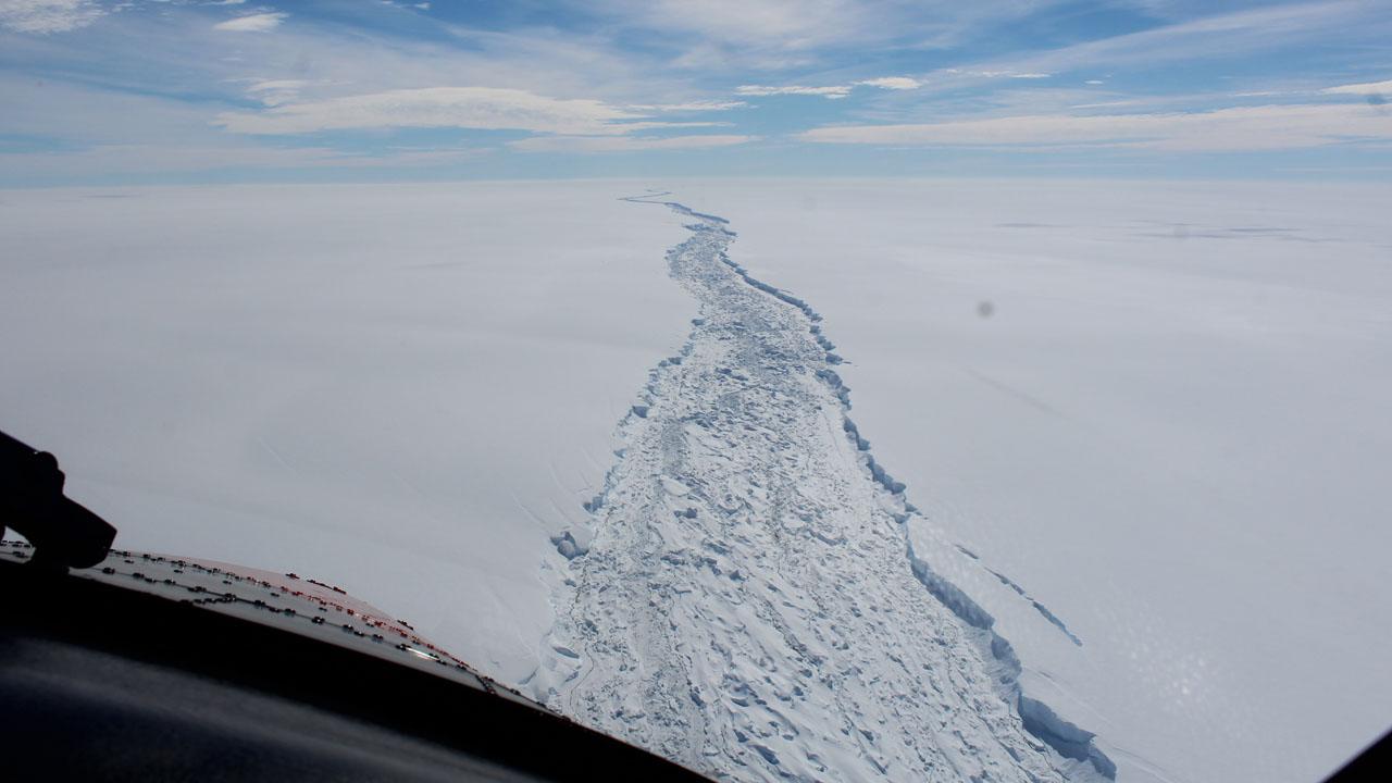 Massive Antarctica iceberg breaks off from continent
