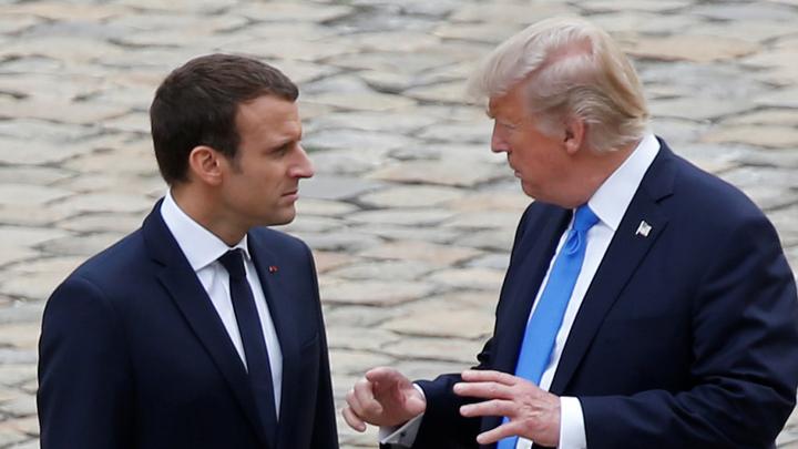 How Trump, Macron policies compare on key global issues