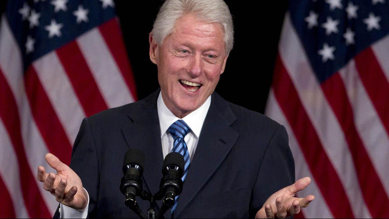 President Clinton seems to take a swipe at Hillary