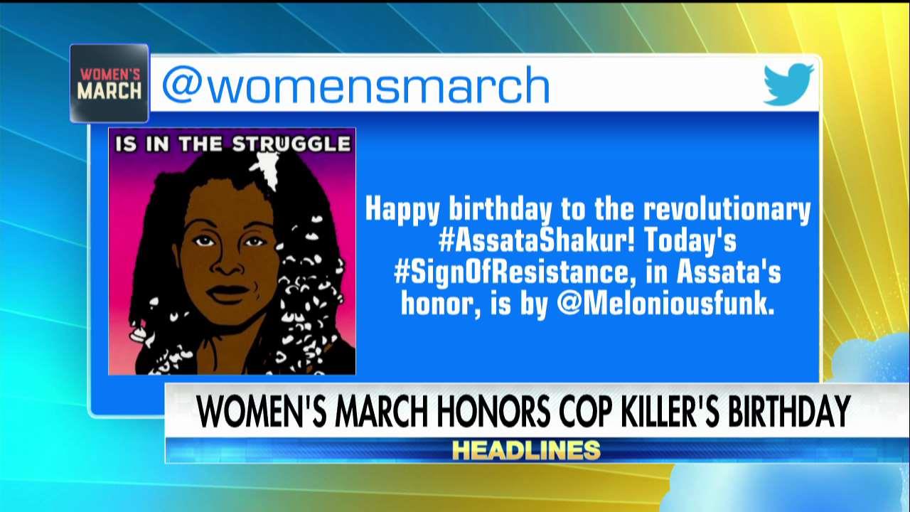Womens March Wishes Assata Shakur Birthday