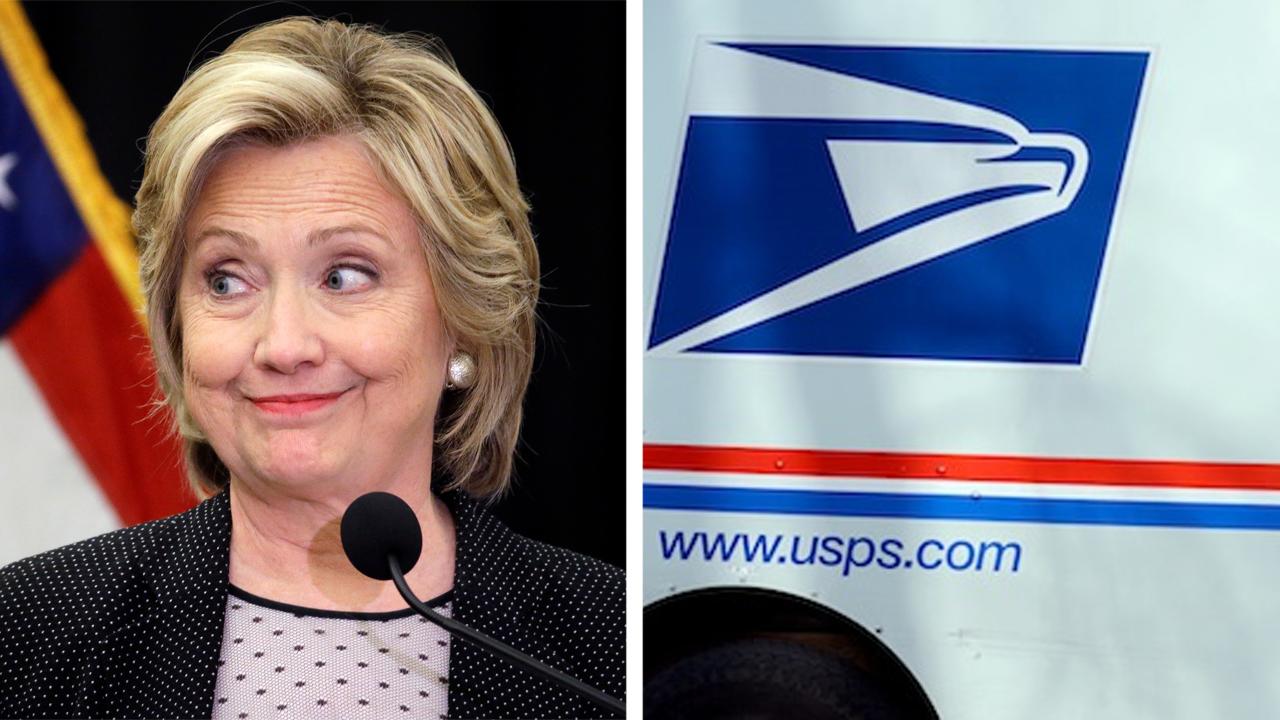 Report: USPS broke law, allowed employees to work for HRC