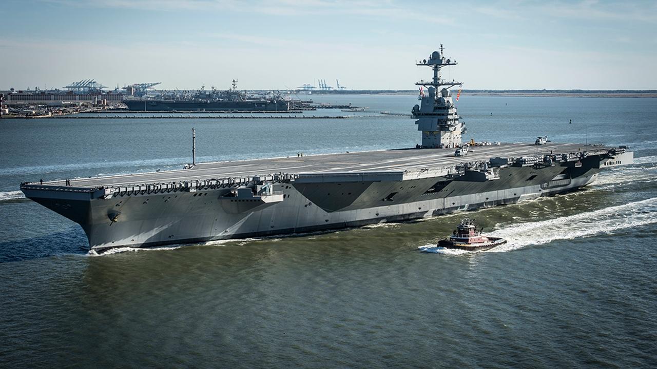 USS Gerald Ford: The latest warship to join the Navy’s fleet