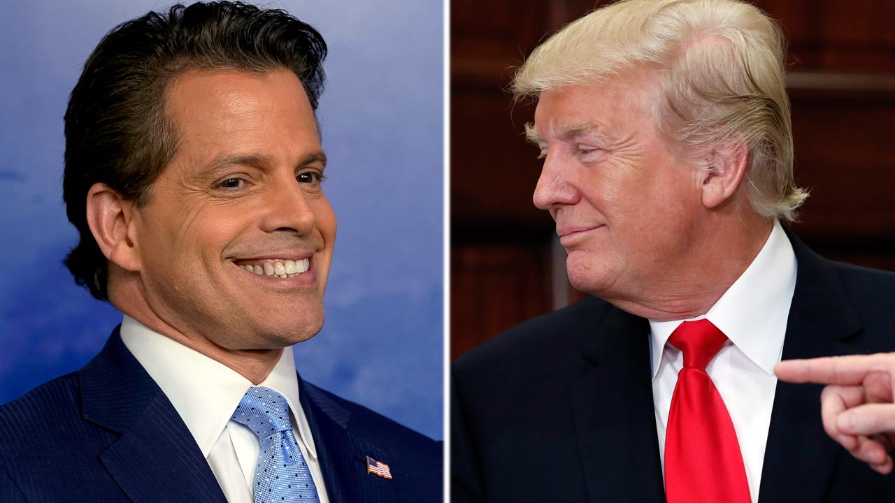 Scaramucci apologizes for comments about Donald Trump