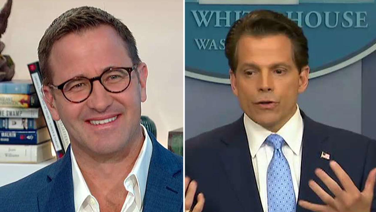 Has the WH press corps met its match in Scaramucci? 