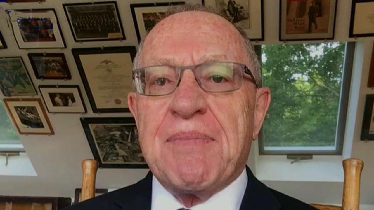 Dershowitz talks White House criticism of special counsel