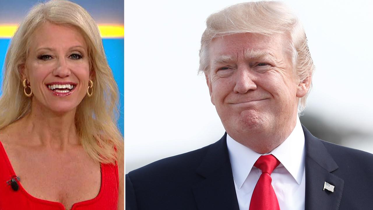Kellyanne Conway addresses Trump's 'pardon' tweet 