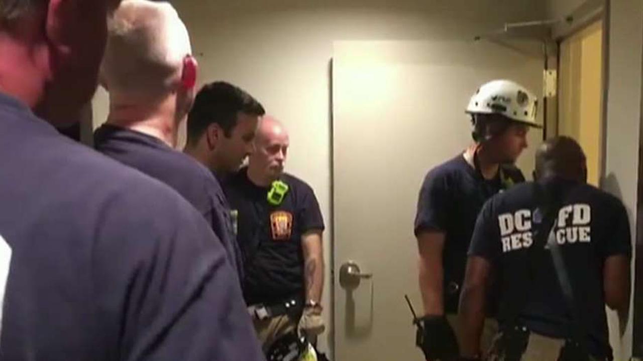 Man falls down garbage chute looking for dropped phone