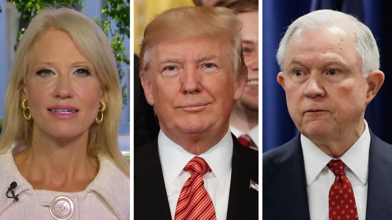 Conway: Decision to fire Sessions is up to President Trump