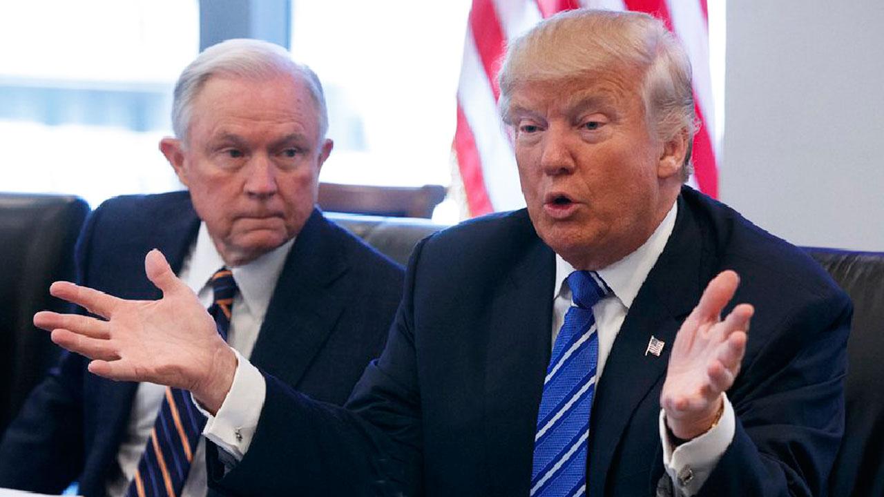 Trump on support for Jeff Sessions: Time will tell