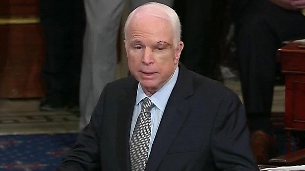 McCain urges Senate return to regular order, work together