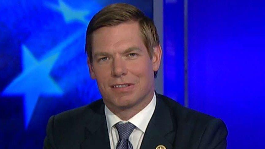 Swalwell: Trump can't deliver on message because of Russia