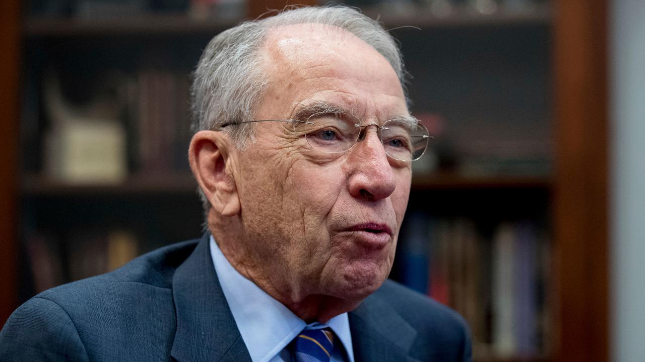 Sen. Grassley claims double standard for Sidney Blumenthal