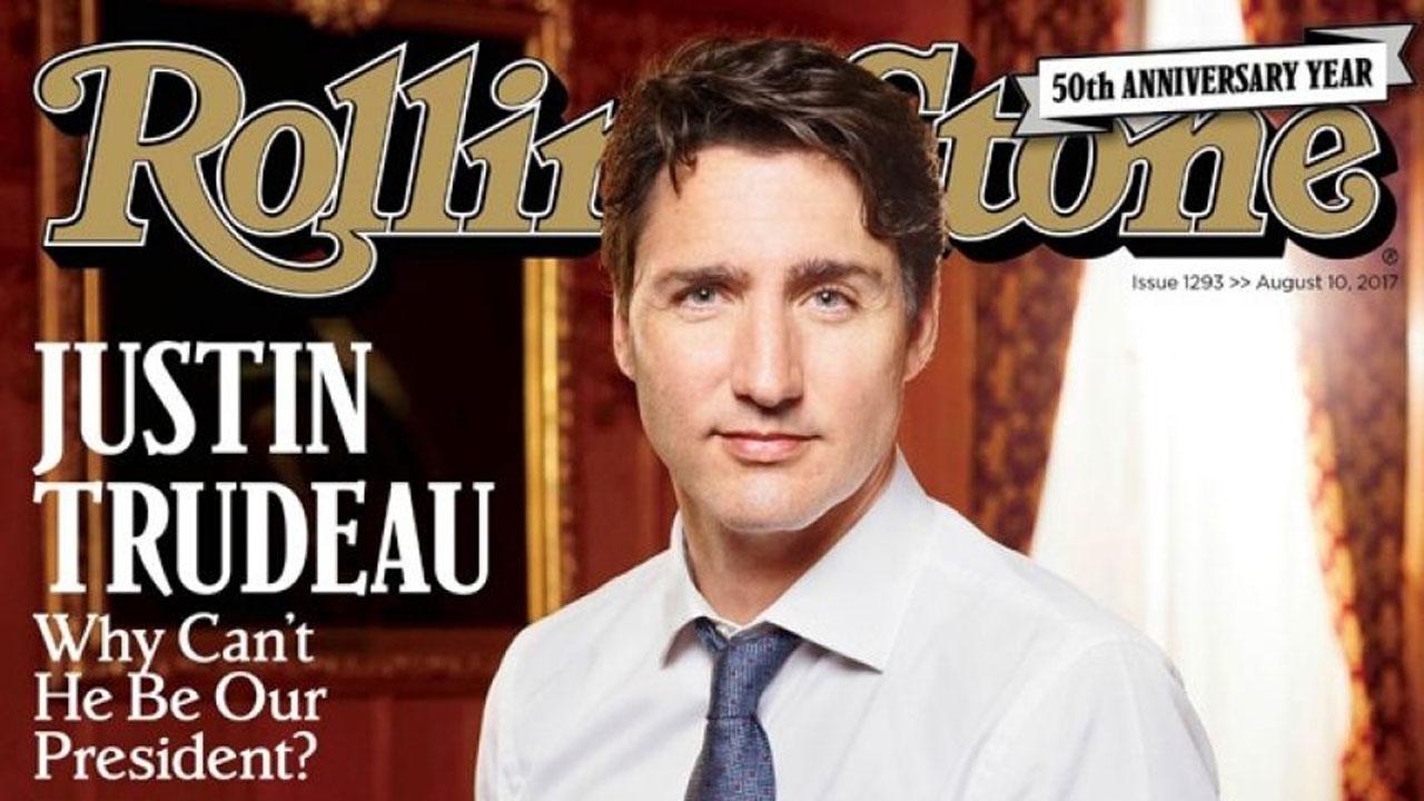 Rolling Stone wants Trudeau for president