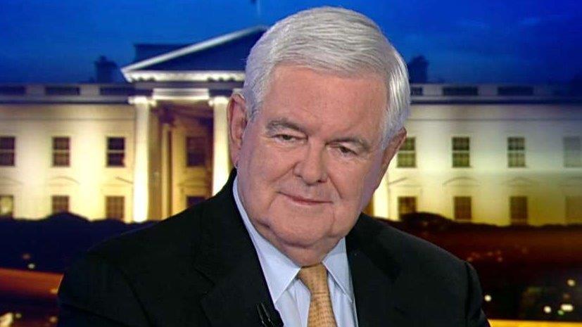 Gingrich: WH soap opera drowns Trump's accomplishments