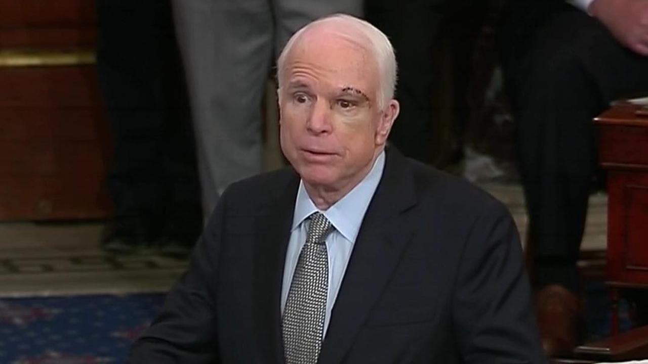 McCain explains decision to vote against 'skinny' repeal