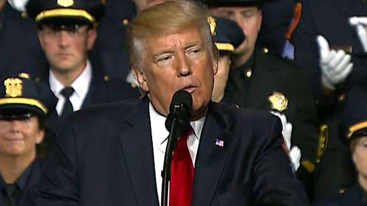 Trump on fighting gang violence: We're liberating our towns 