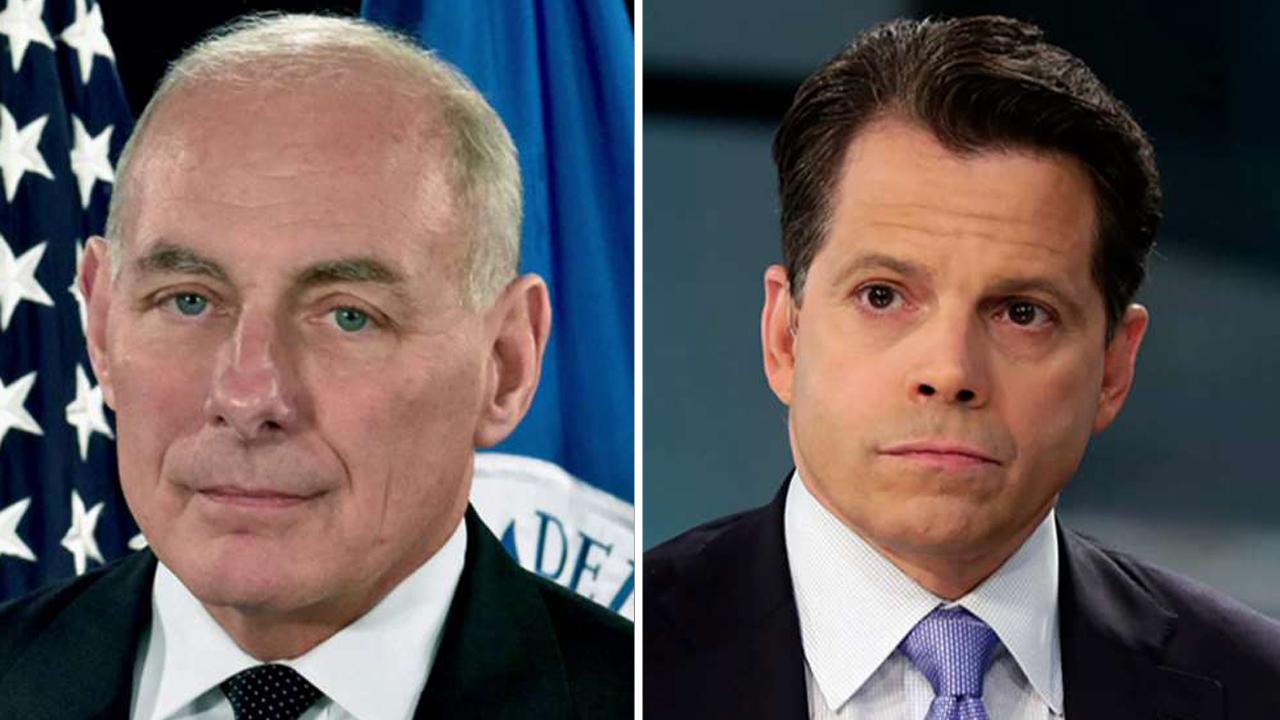 Kelly asserts White House authority with Scaramucci firing