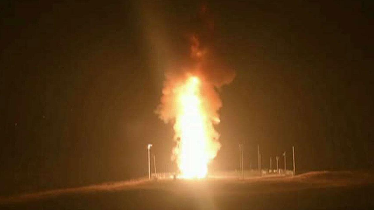 US test-launches unarmed ICBM from California