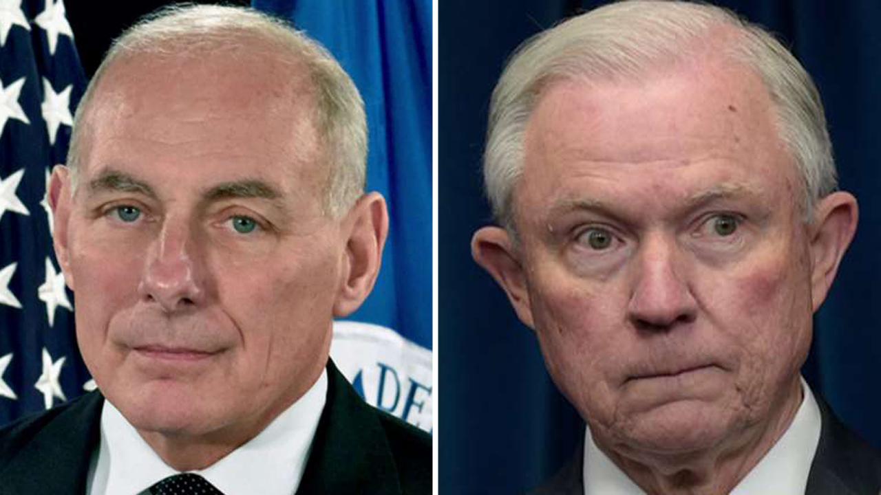 Kelly assures Attorney General Sessions his job is safe