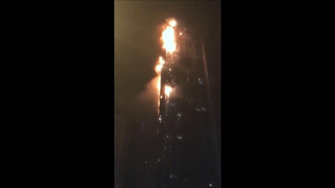 Fire rips through Dubai's Torch Tower