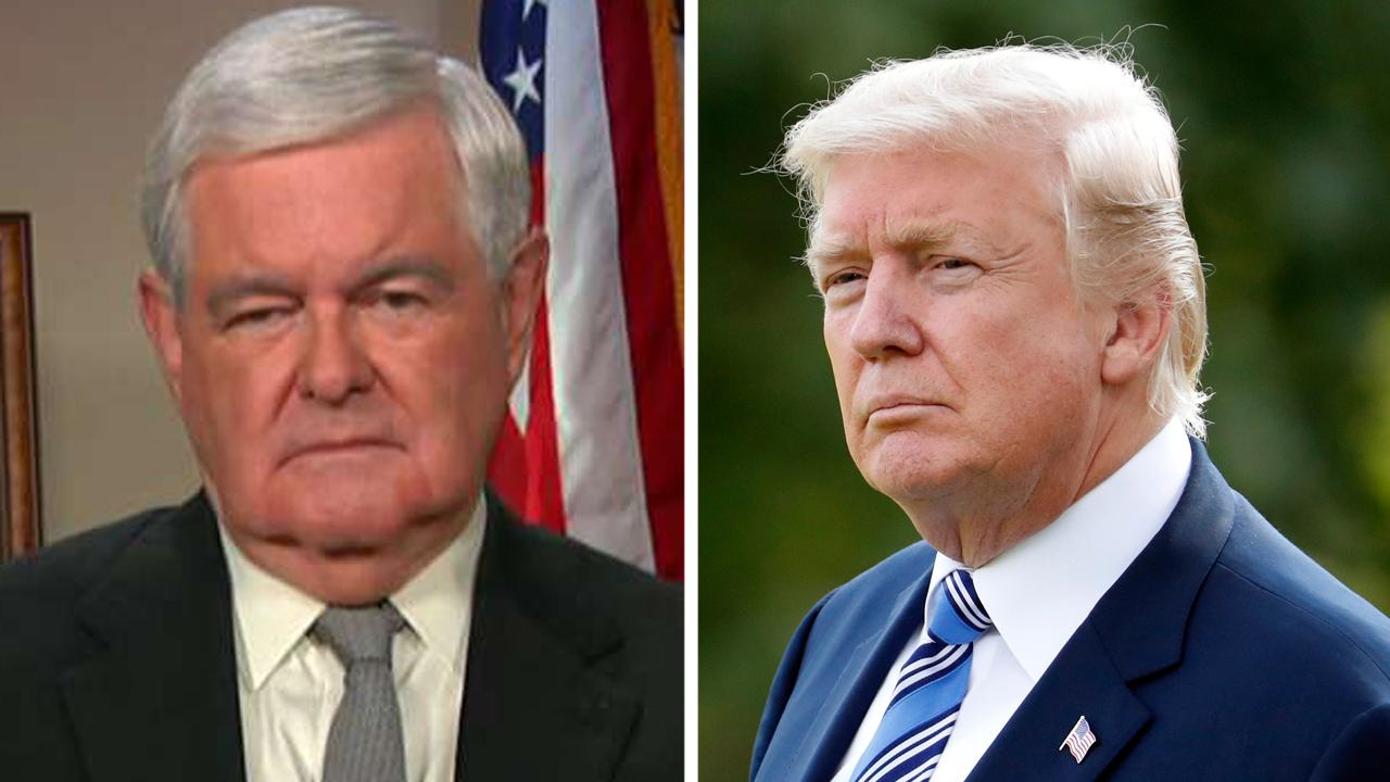 Gingrich: The deep state sees Trump as the mortal enemy