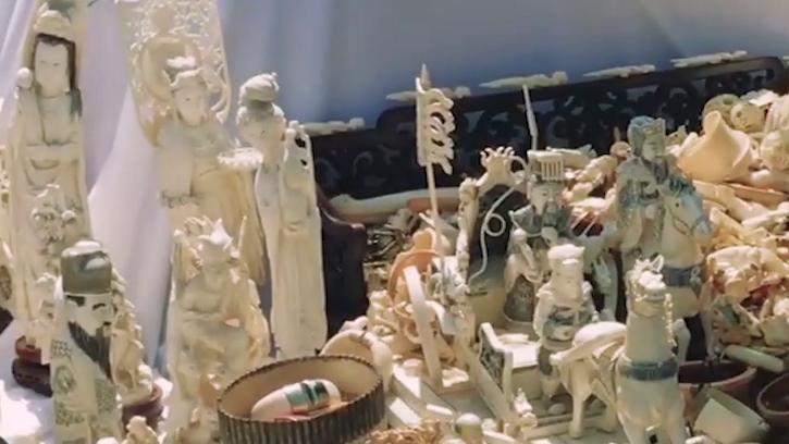 Ivory worth over $8 million crushed in Central Park