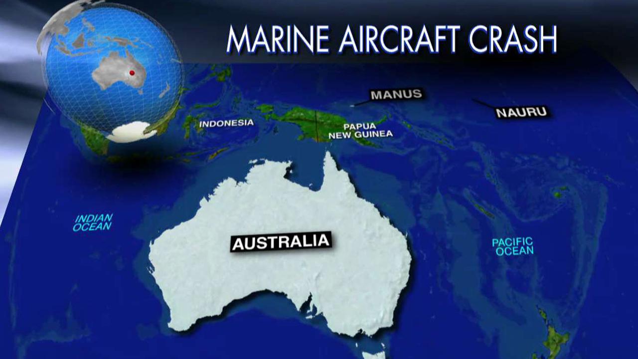 Search and rescue underway for several US Marines