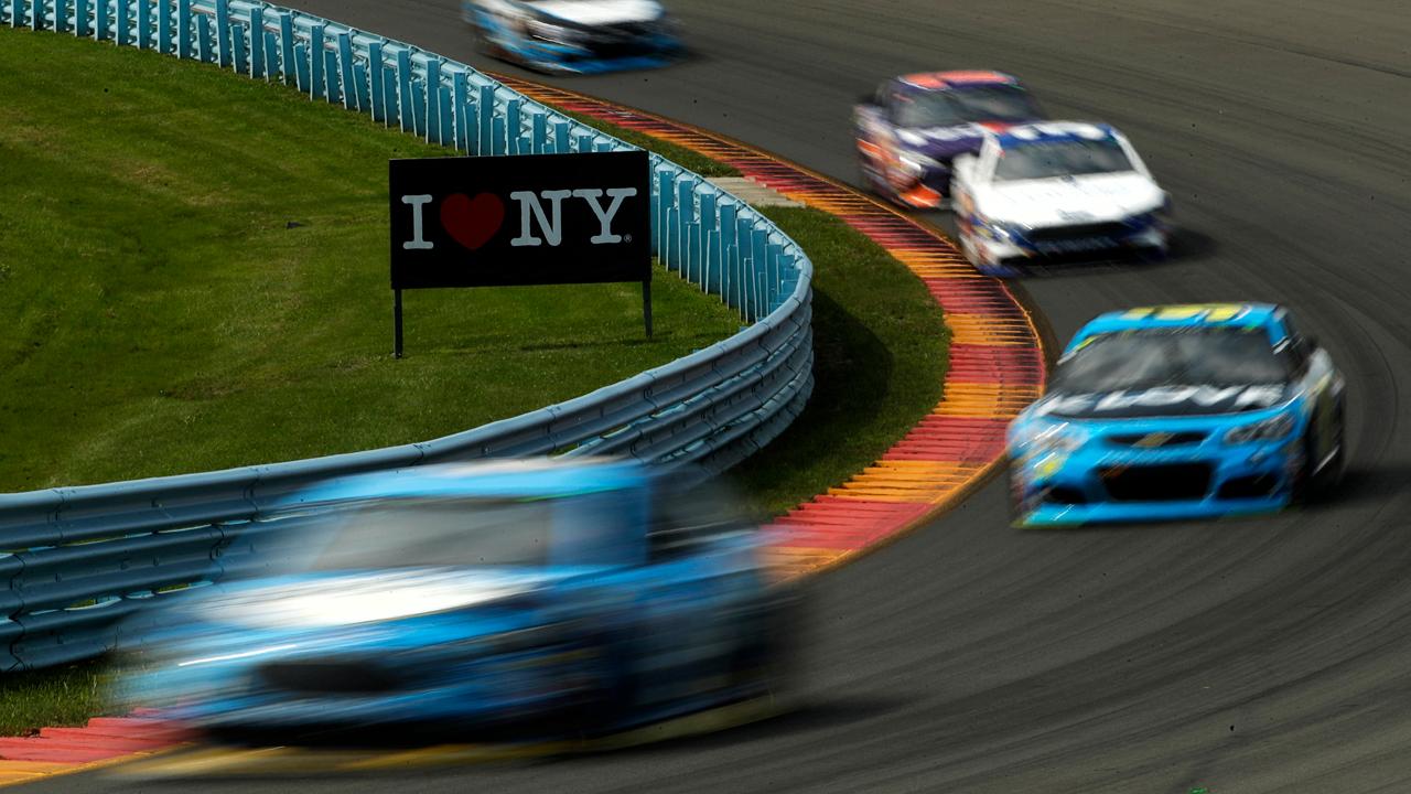 NASCAR drivers get ready to race in New York