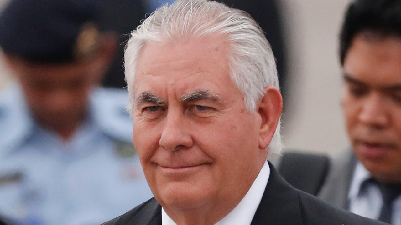 Tillerson presses Thailand for more action on North Korea