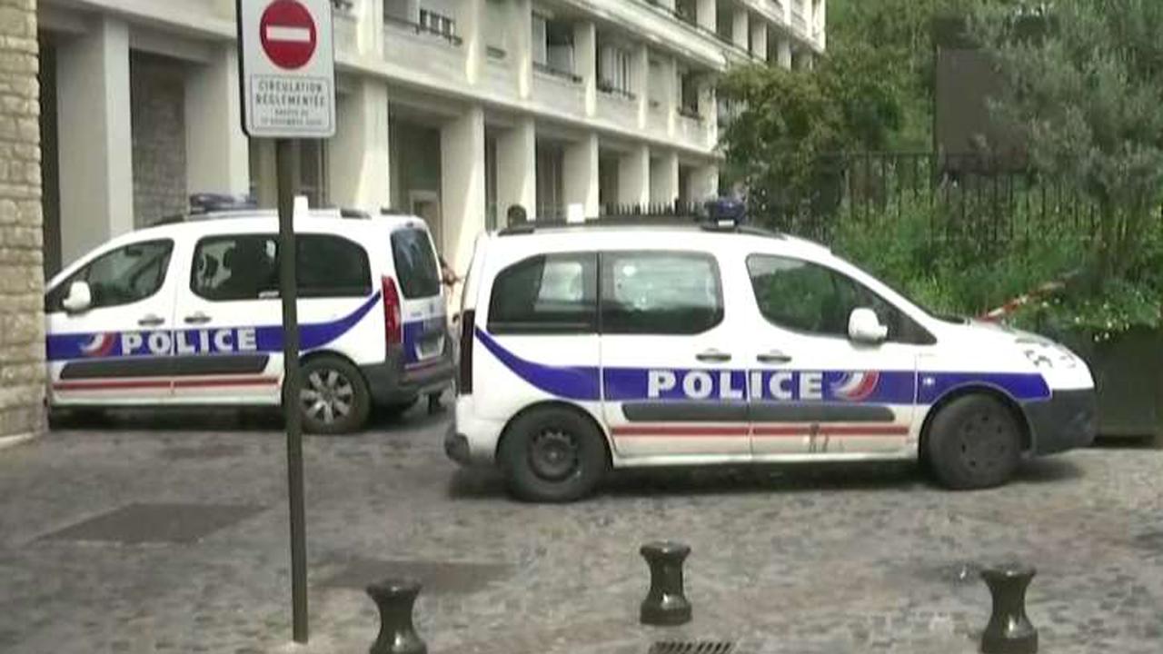 Driver mows down French soldiers in Paris