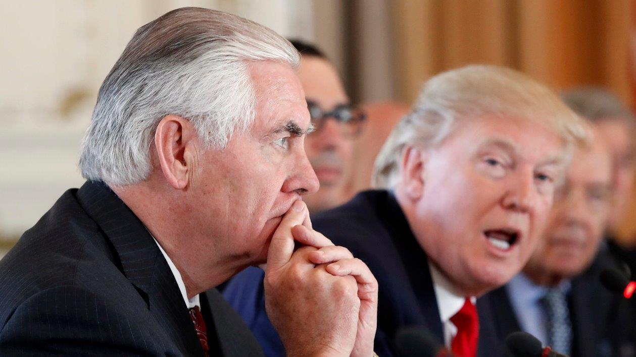 Tillerson returns to DC as Trump ramps up NKorea rhetoric