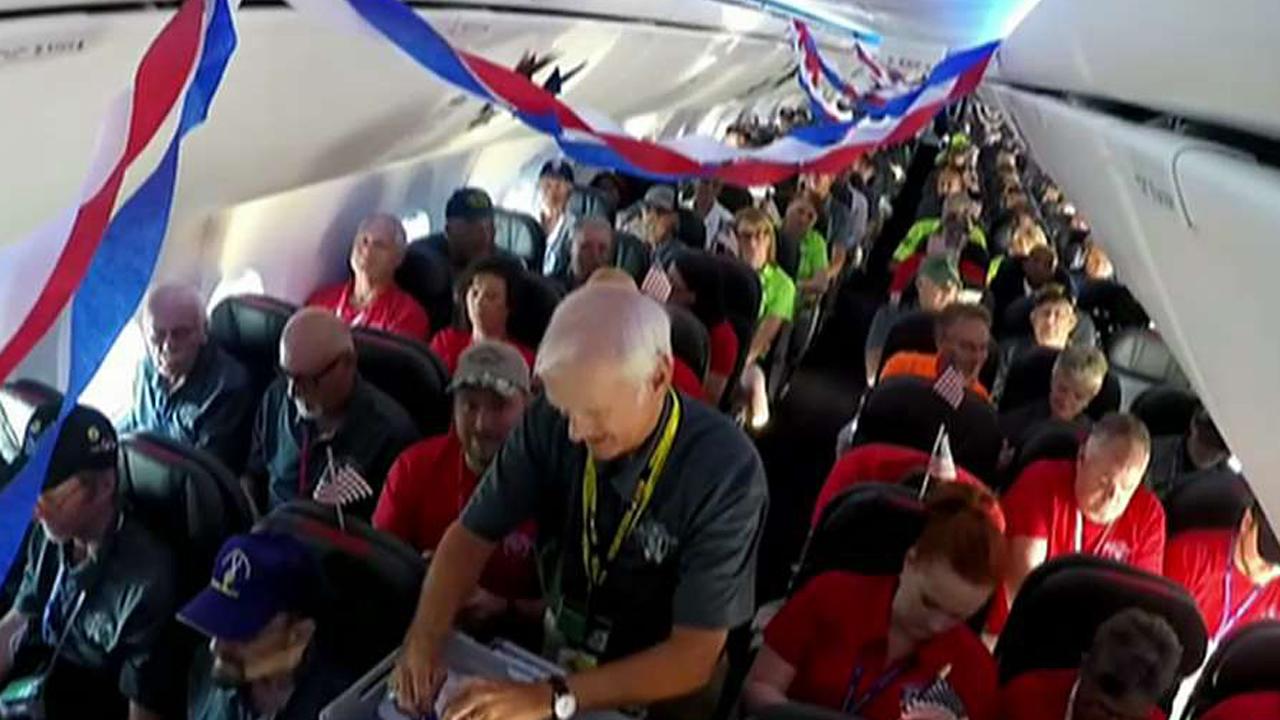 Honor flight gives Vietnam vets a long-deserved welcome home