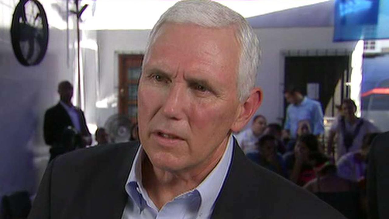 Pence: A failed state in Venezuela is a threat to the US
