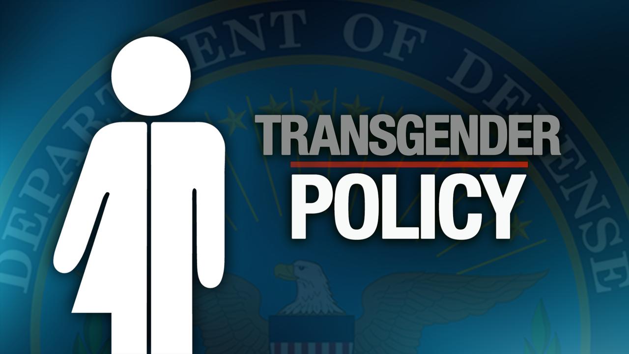 Pentagon waits on Trump guidance on transgender military ban