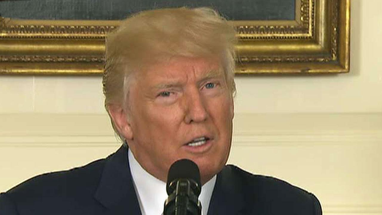 Trump condemns 'white supremacists' as DOJ opens probe