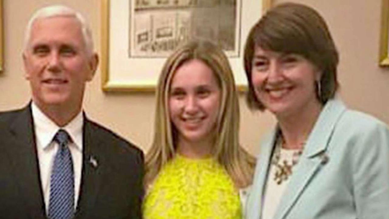 College student bullied for posting photo with VP