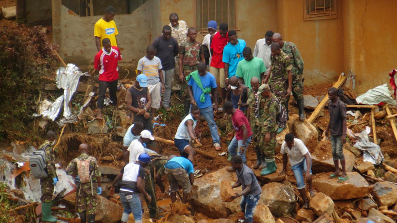 Massive mudslides bring devastation to Sierra Leone