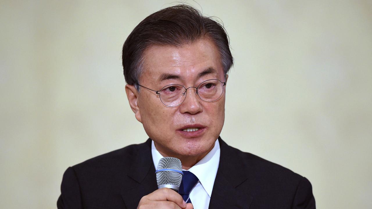 South Korean president says no war on the Korean peninsula